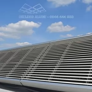 Chắn nắng hình cánh cung P150 - Sun Louver